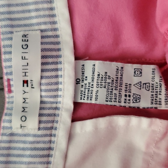 TOMMY HILFIGER Golf Woman's Chino shorts size 10 - Picture 4 of 4
